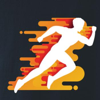 Běhání -  oranžový muž