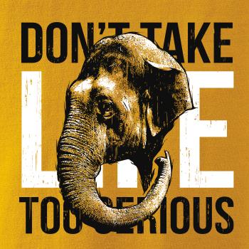Elephant serious