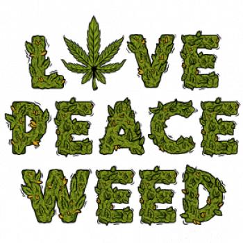 Love peace weed Love peace weed