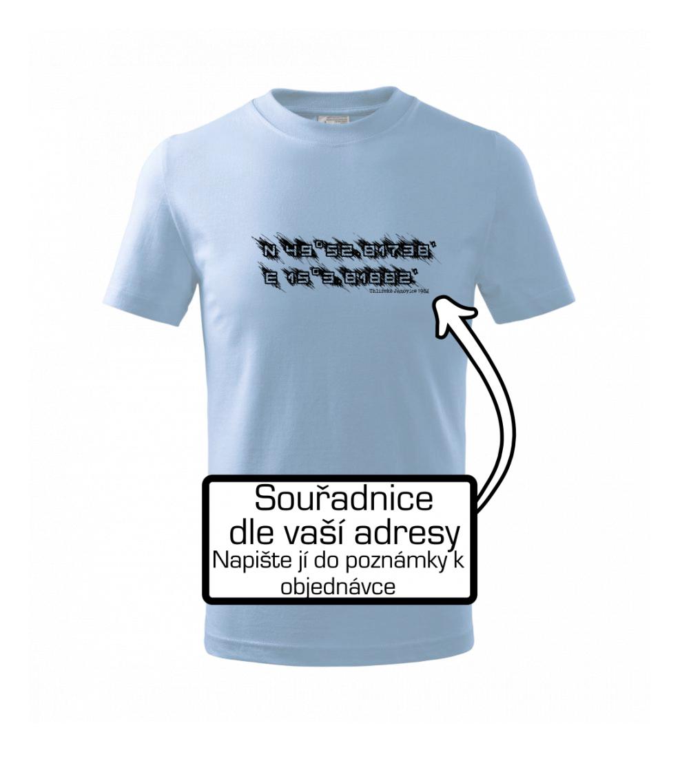 Souřadnice - narození - adresa