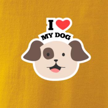 I love my dogs - kreslený