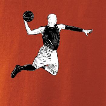 Basketbalista ve výskoku