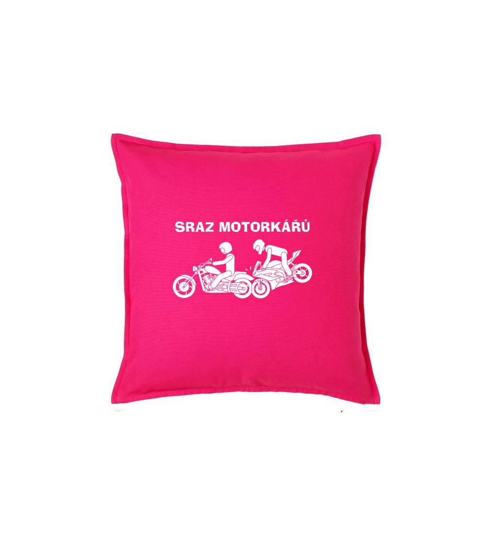 Sraz motorkářů (Hana-creative) - Polštář 50x50