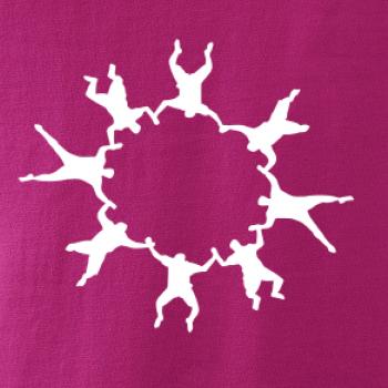 Hromadný seskok padákem