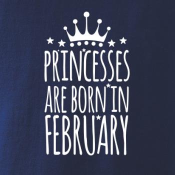 Princesses are born in February