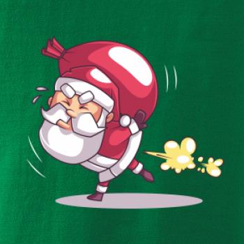 Santa nese težký náklad