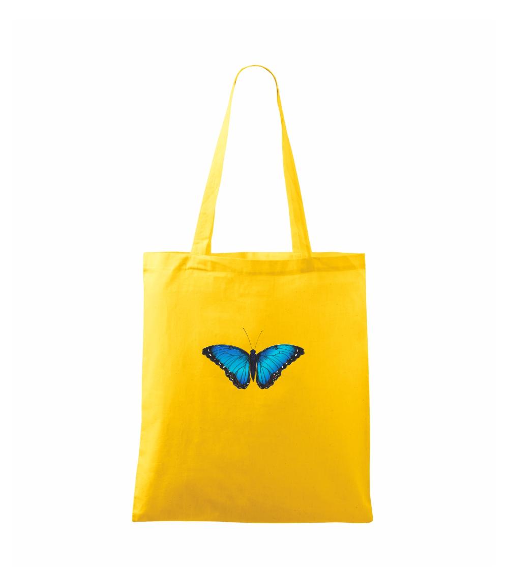 Motyl babočka Morpho Peleides