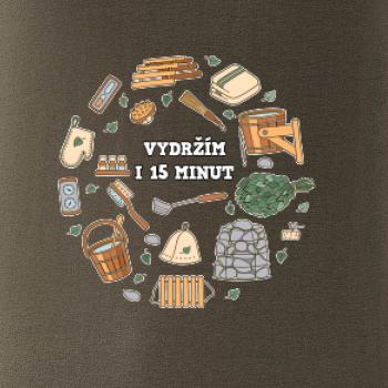 Vydržím i 15 minut sauna