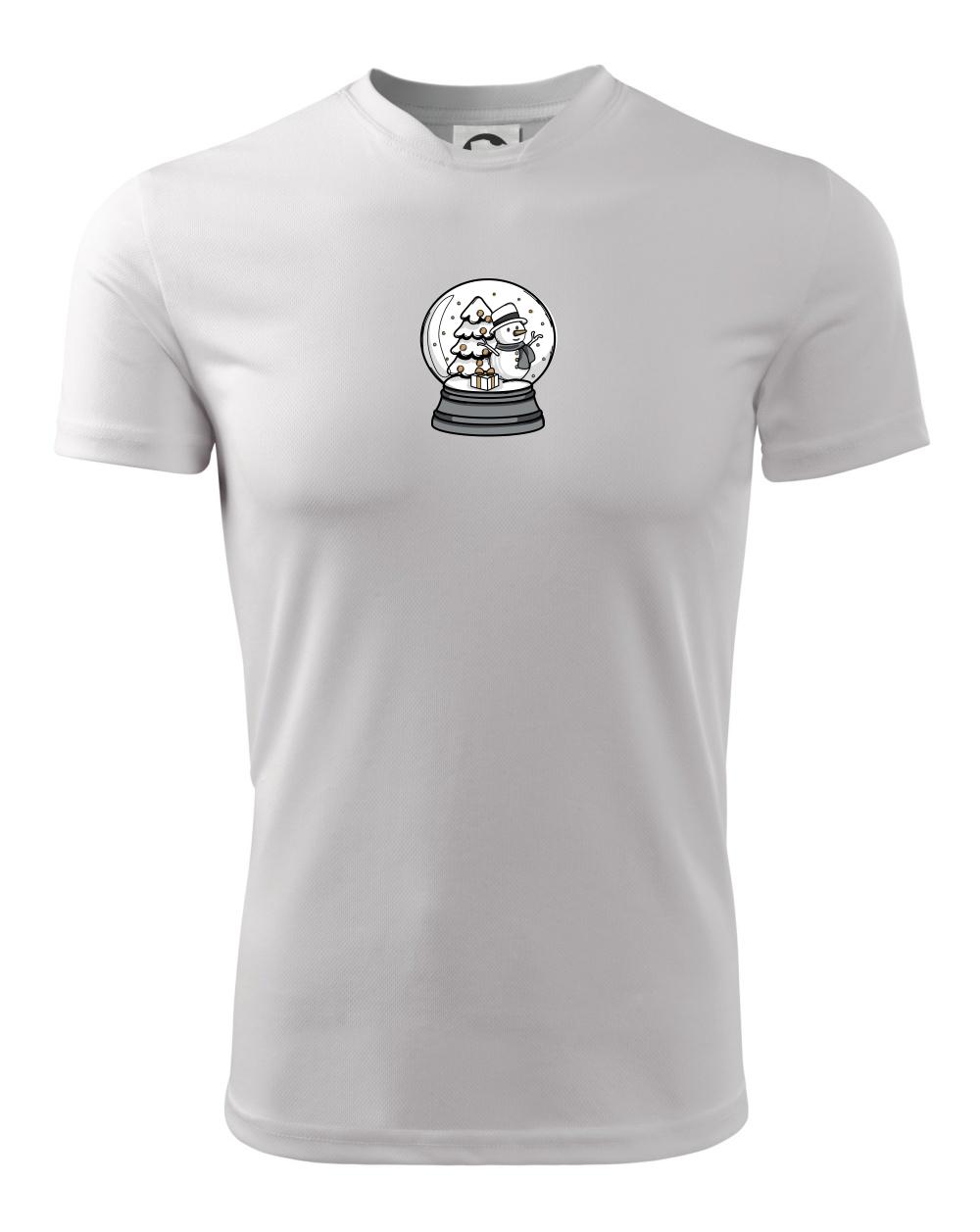 Sněhová koule se sněhulákem