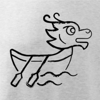 Dračí loď sprejovaná