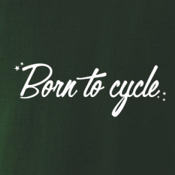 Born to cycle - psací