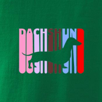 Jezevčík Rozteklý nápis