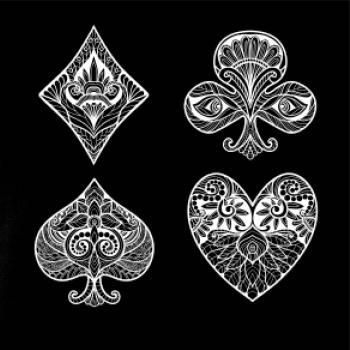 Poker symboly abstraktní