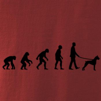 Evoluce pes boxer (muž-žena)