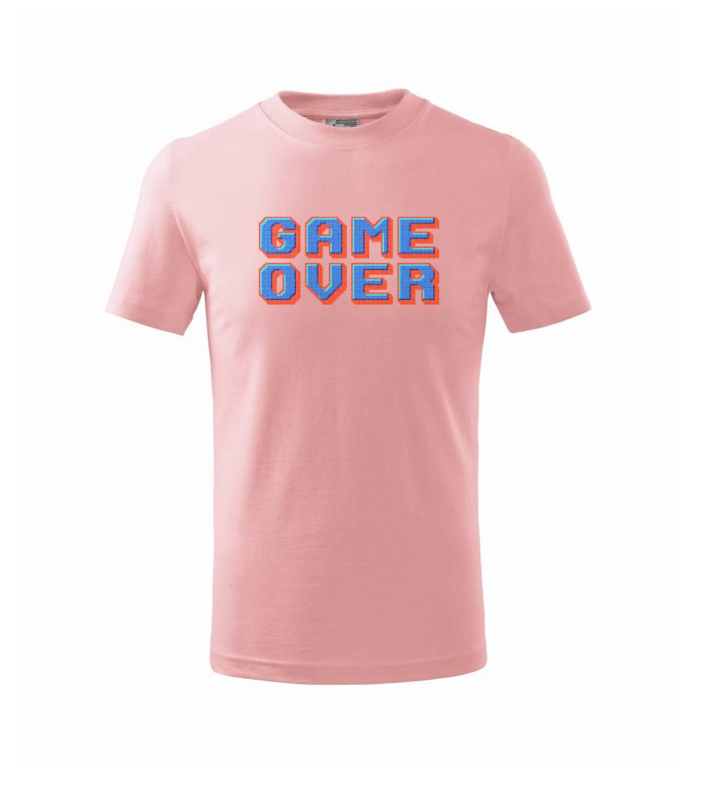 Game over - arcade napis