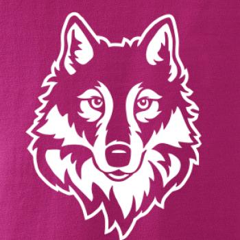 Hlava vlka černobílá (Hana-creative)