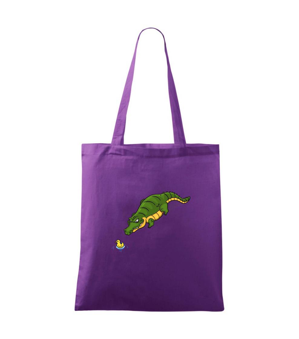 Krokodýl zelený s kačenkou