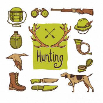 Hunting - ikony Hunting - ikony