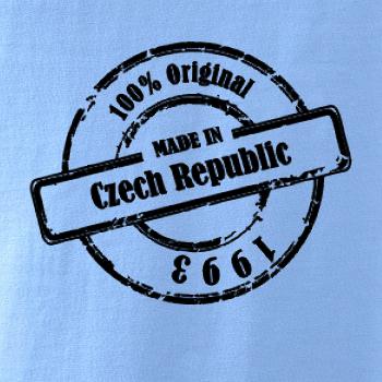 Etiketa - Original - Czech - rok narození