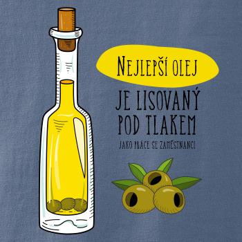 Nejlepší olej je lisovaný pod tlakem