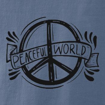 Peaceful world logo