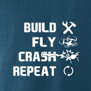 Dron Build fly crash repeat