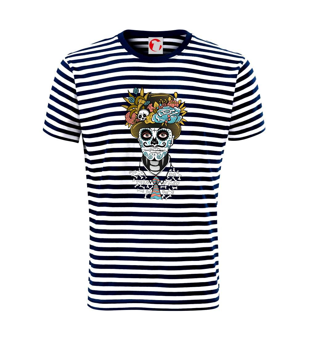 Mexická maska - muž (Pecka design) - Unisex triko na vodu