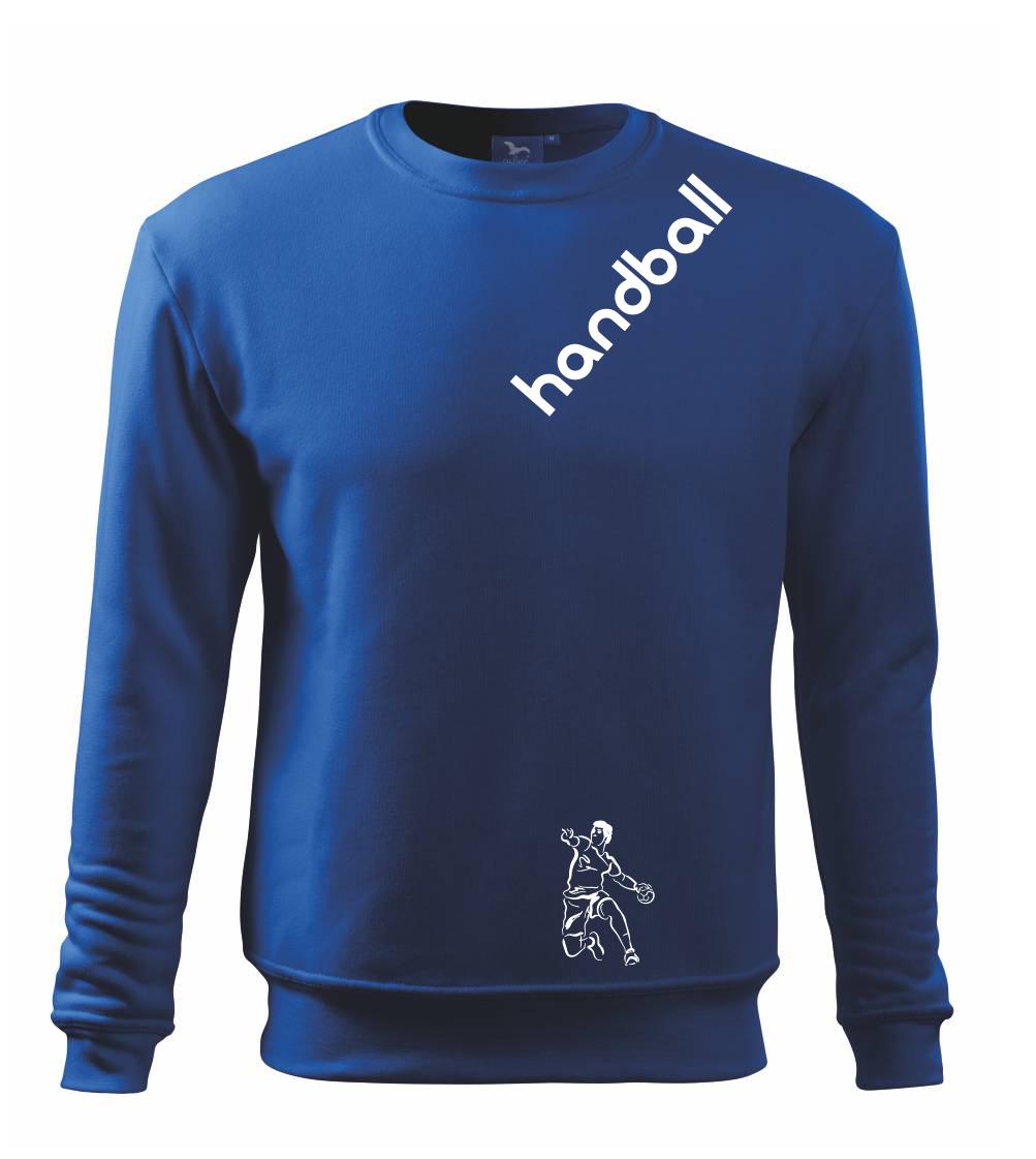 Handball nápis šikmo - Mikina Essential pánská