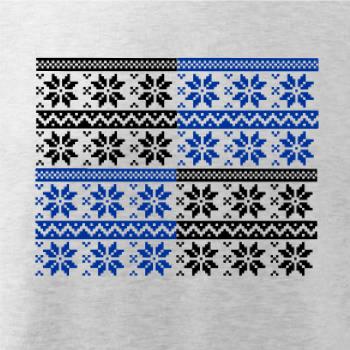 Vánoční vzor - šachovnice