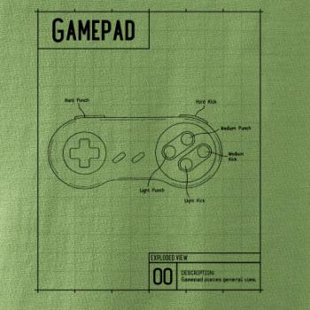 Nákres Gamepad jednoduchý