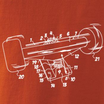 Skateboard nákres kolečka