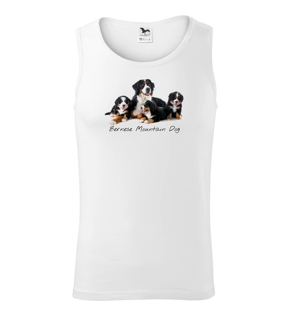 Bernese mountain dog celá rodina - Tílko pánské Core