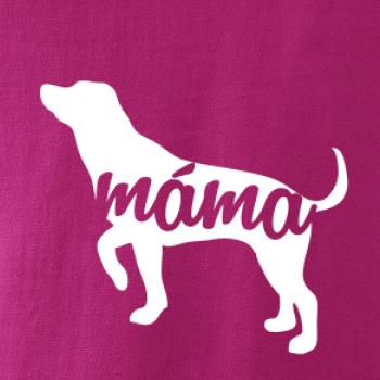 Labradorský retrívr máma obrys