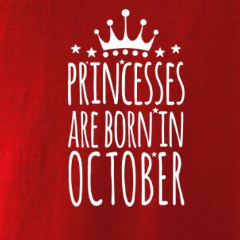 Princesses are born in October