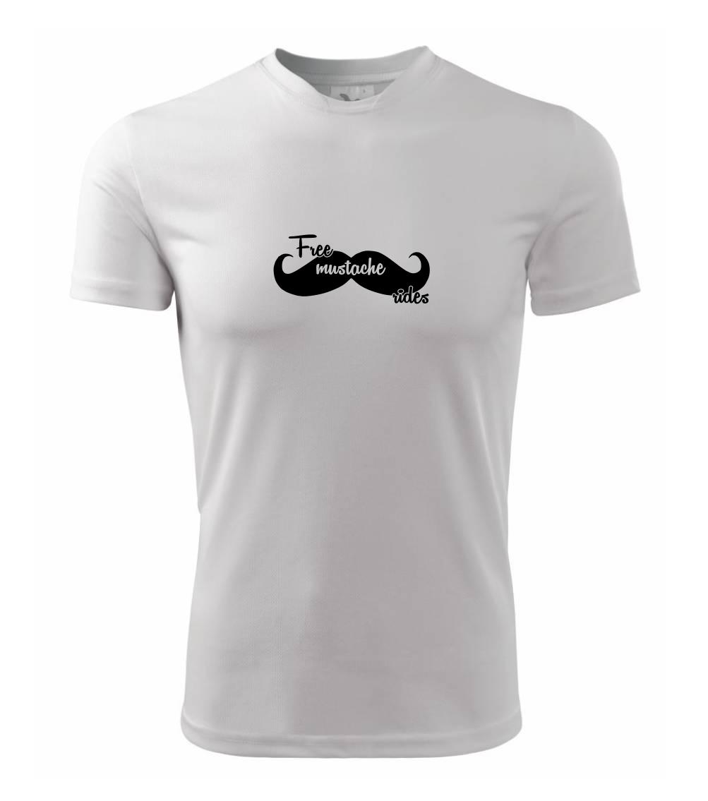Free Mustache rides - Dětské triko Fantasy sportovní (dresovina)