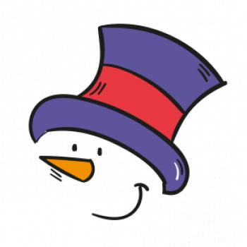 Obličej sněhuláka