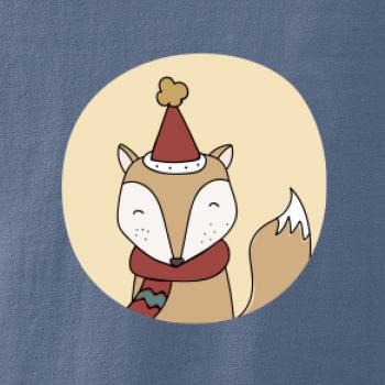 Vánoční liška v kolečku