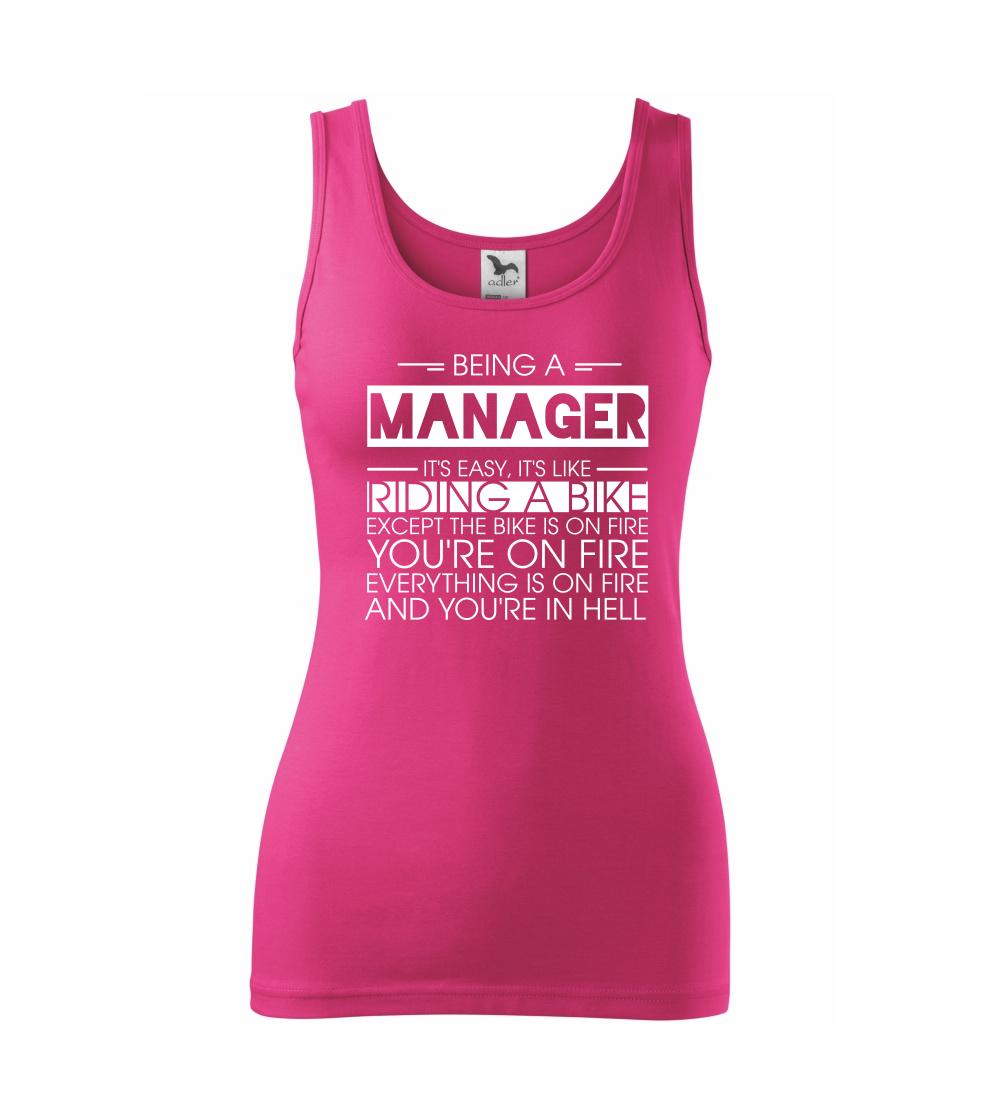 Being a manager - bike