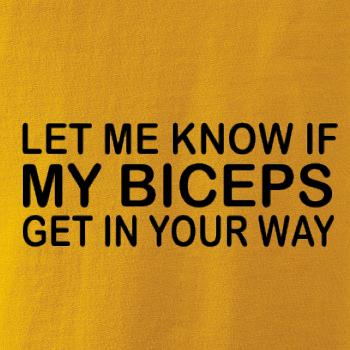 Biceps - svaly v cestě