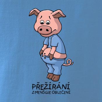 Přežírání zmenšuje oblečení (Hana-creative)