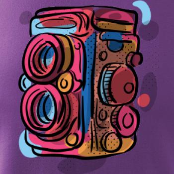 Foťák barevný - dvě čočky