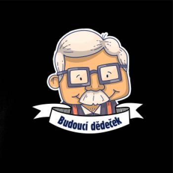 Budoucí dědeček kreslený