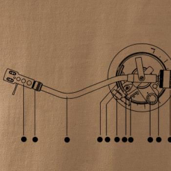 Nákres rameno gramofonu