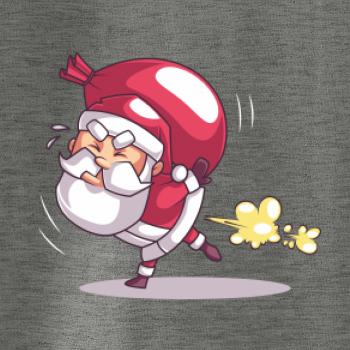 Santa nese težký náklad