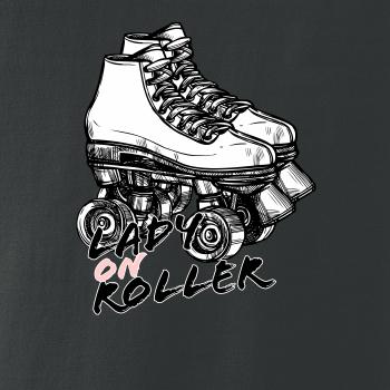 Lady on roller