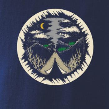 Indiánské teepee v kruhu