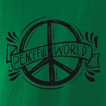 Peaceful world logo