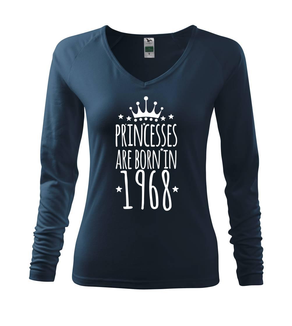 Princesses are born in 1968 - Triko dámské Elegance