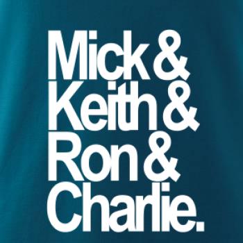 Mick Keith Ron Charlie