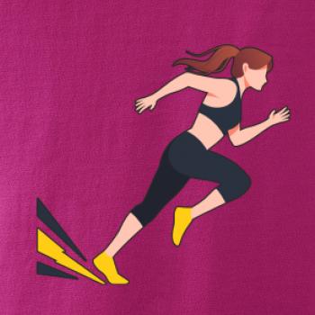 Běhání - žena startuje